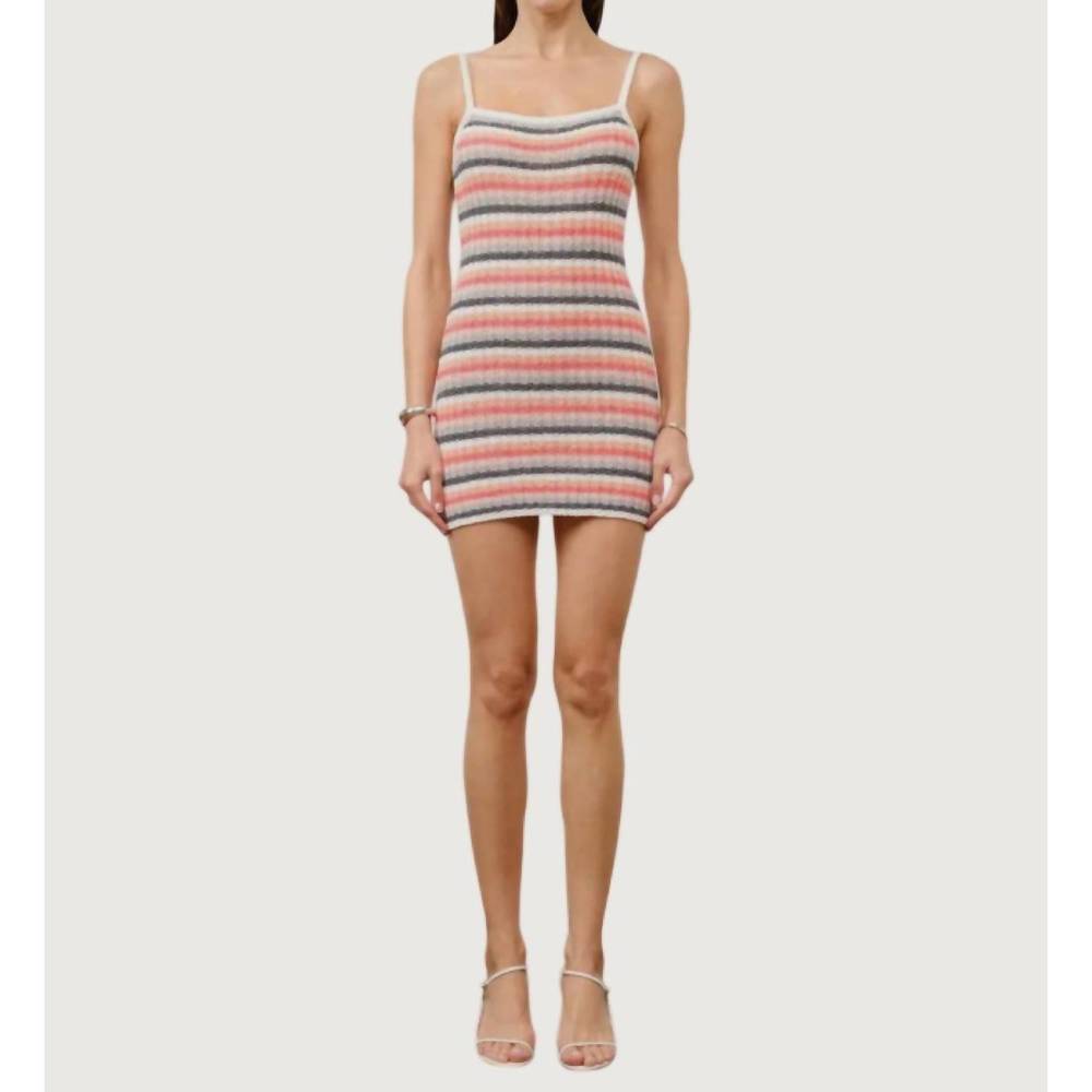 NEW LOUCIA adrienne mini dress in multi